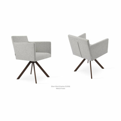 Harput Sword Swivel Armchair