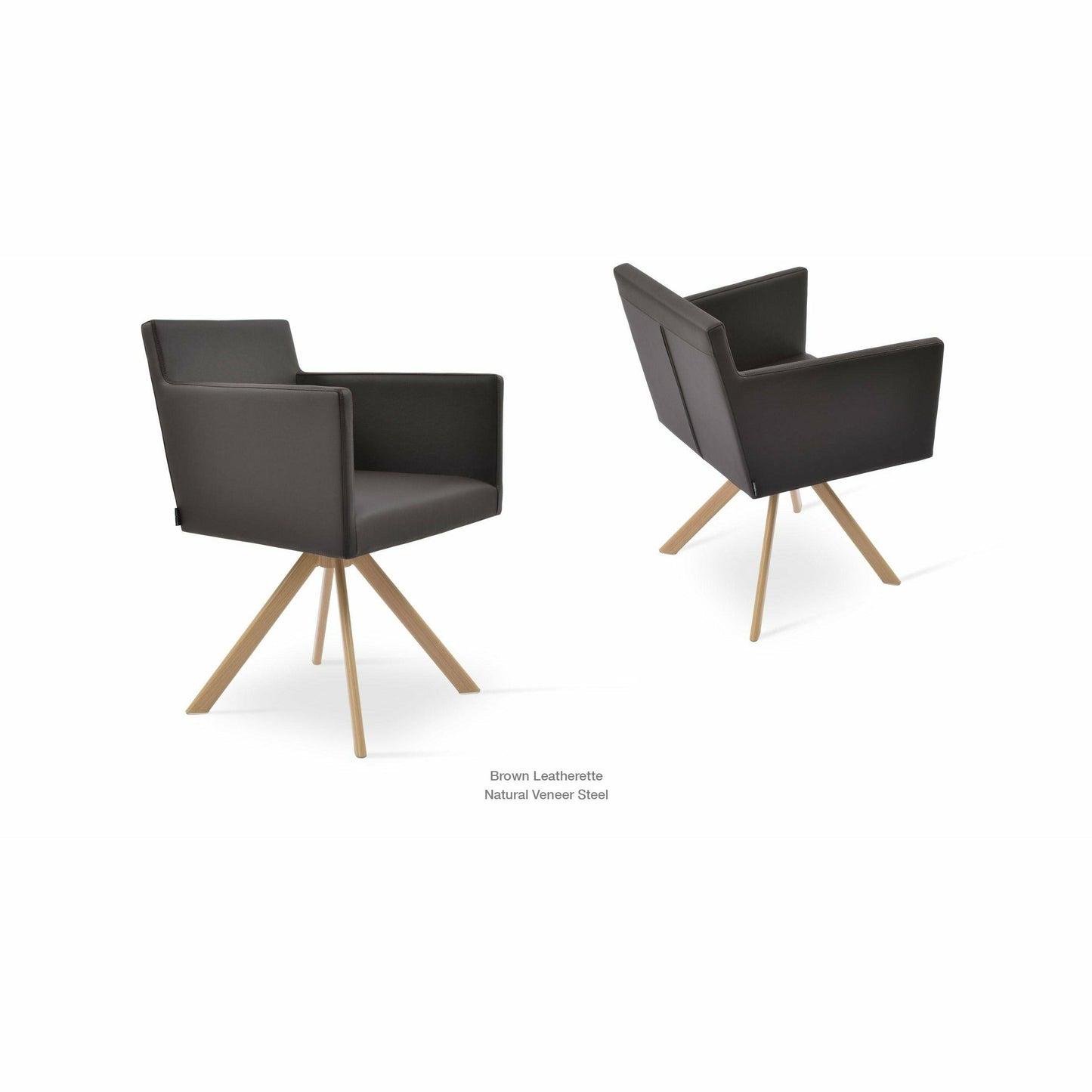 Harput Sword Swivel Armchair