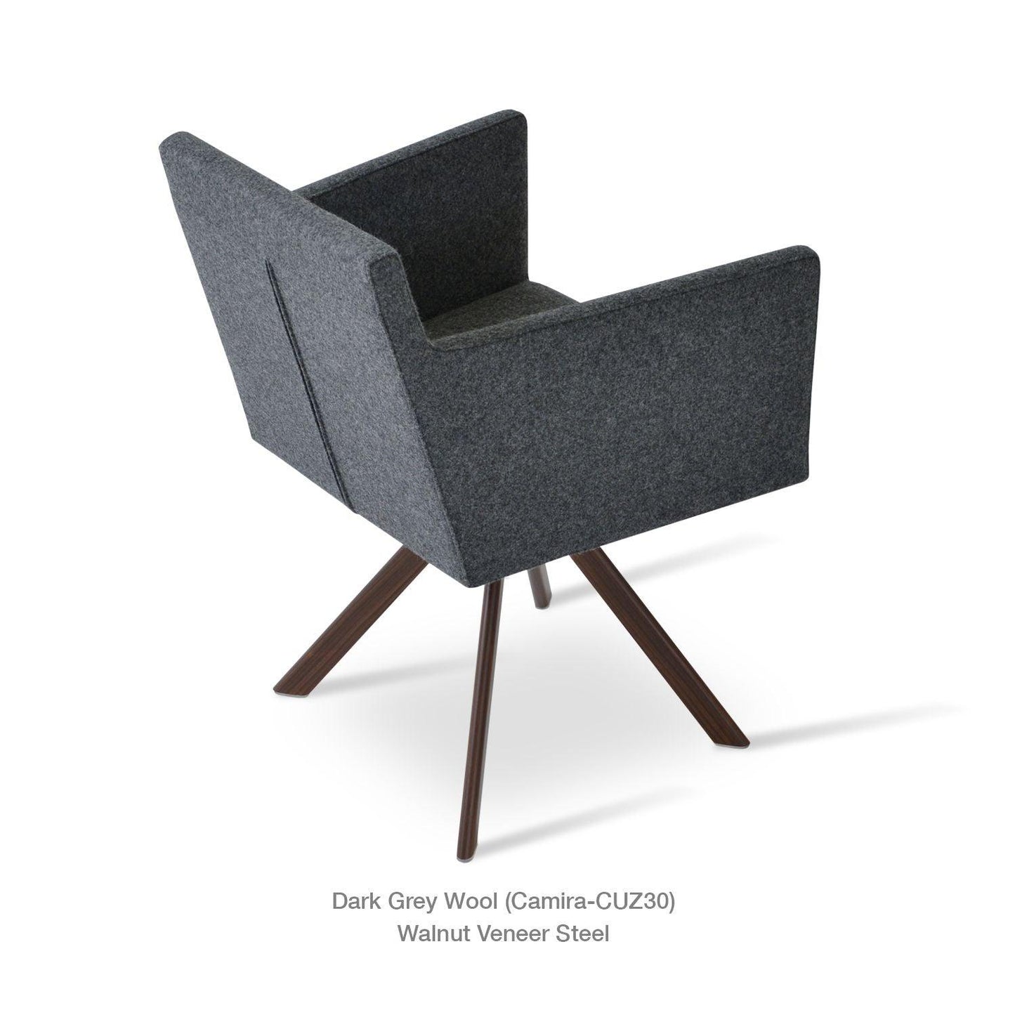 Harput Sword Swivel Armchair