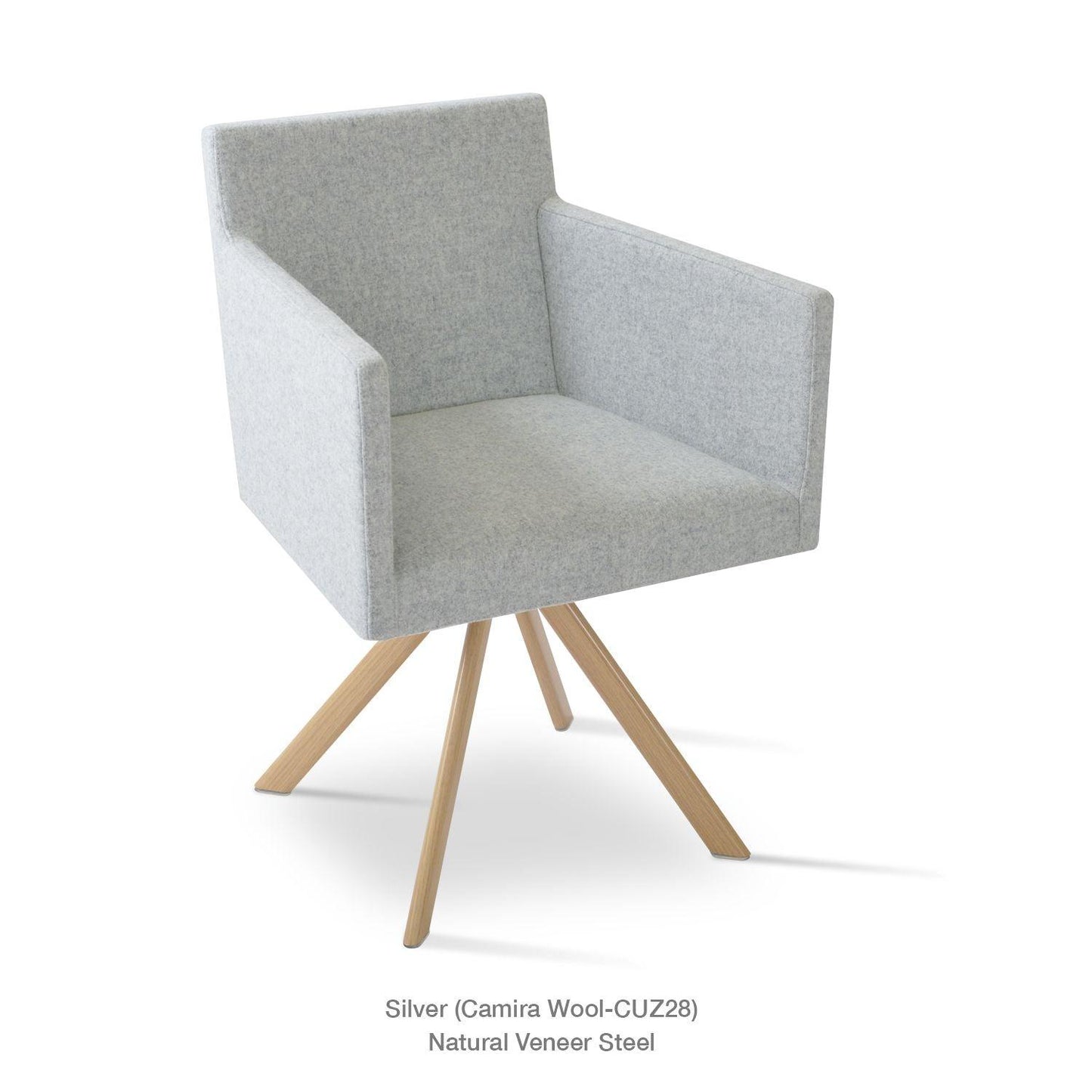 Harput Sword Swivel Armchair