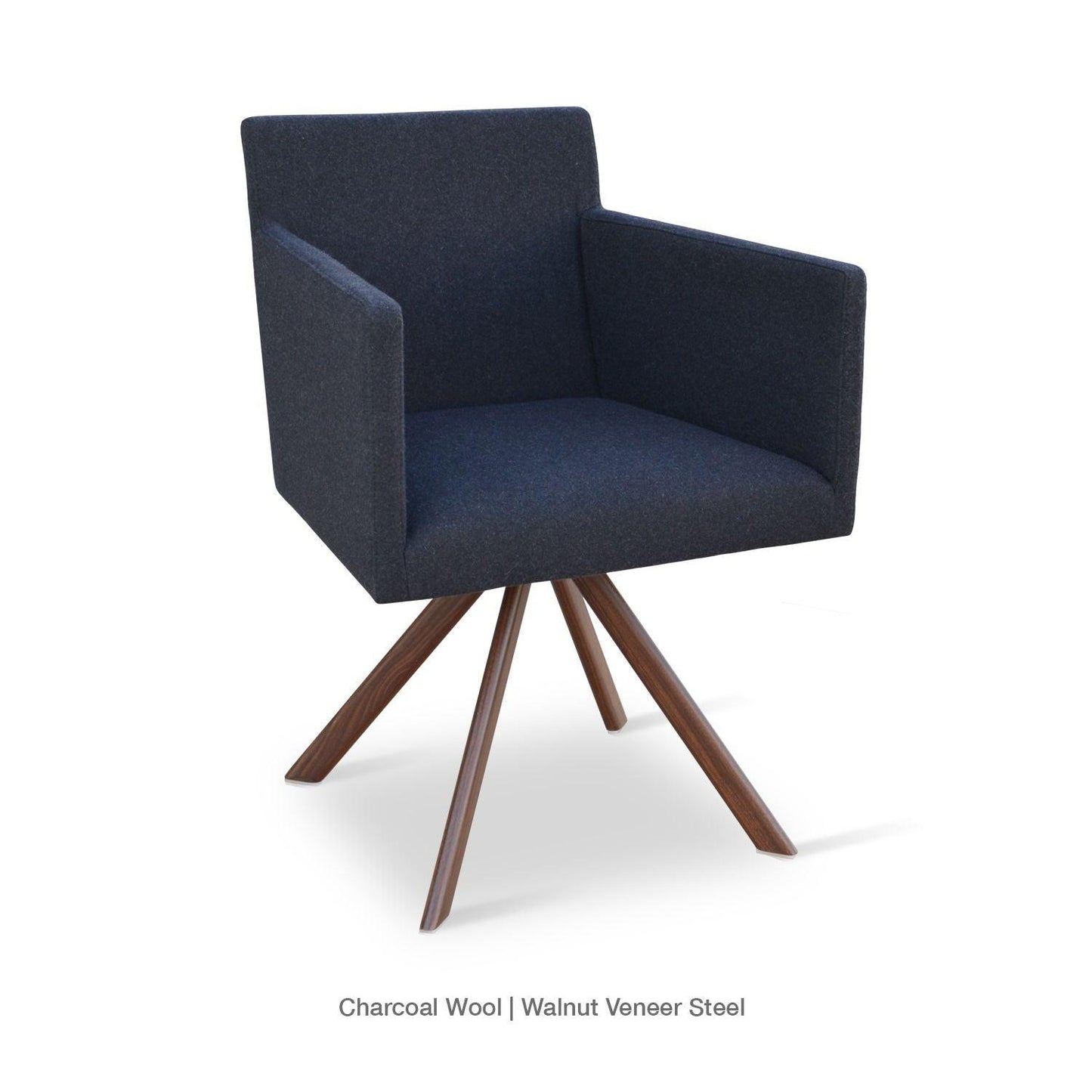 Harput Sword Swivel Armchair