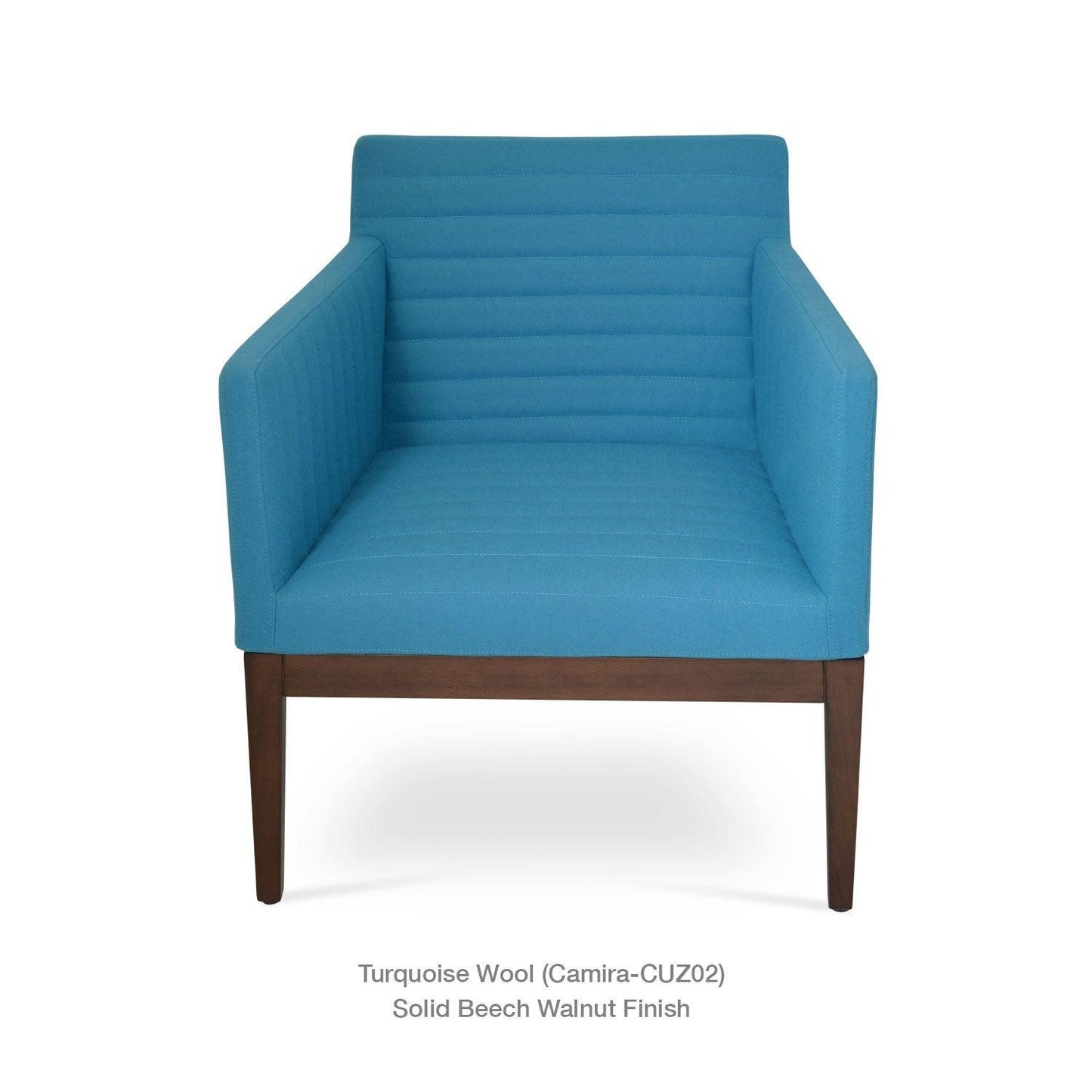 HARPUT VOGUE WOOD LOUNGE ARMCHAIR