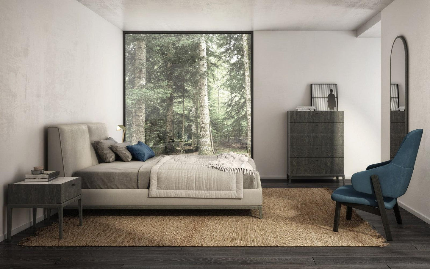 Hemrik Upholstered Bed