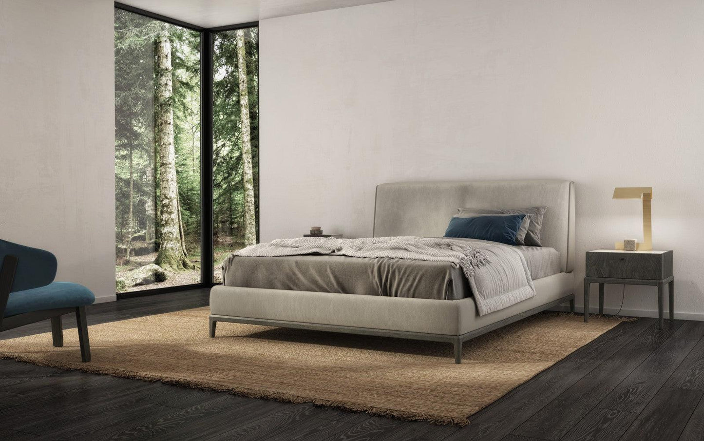 Hemrik Upholstered Bed