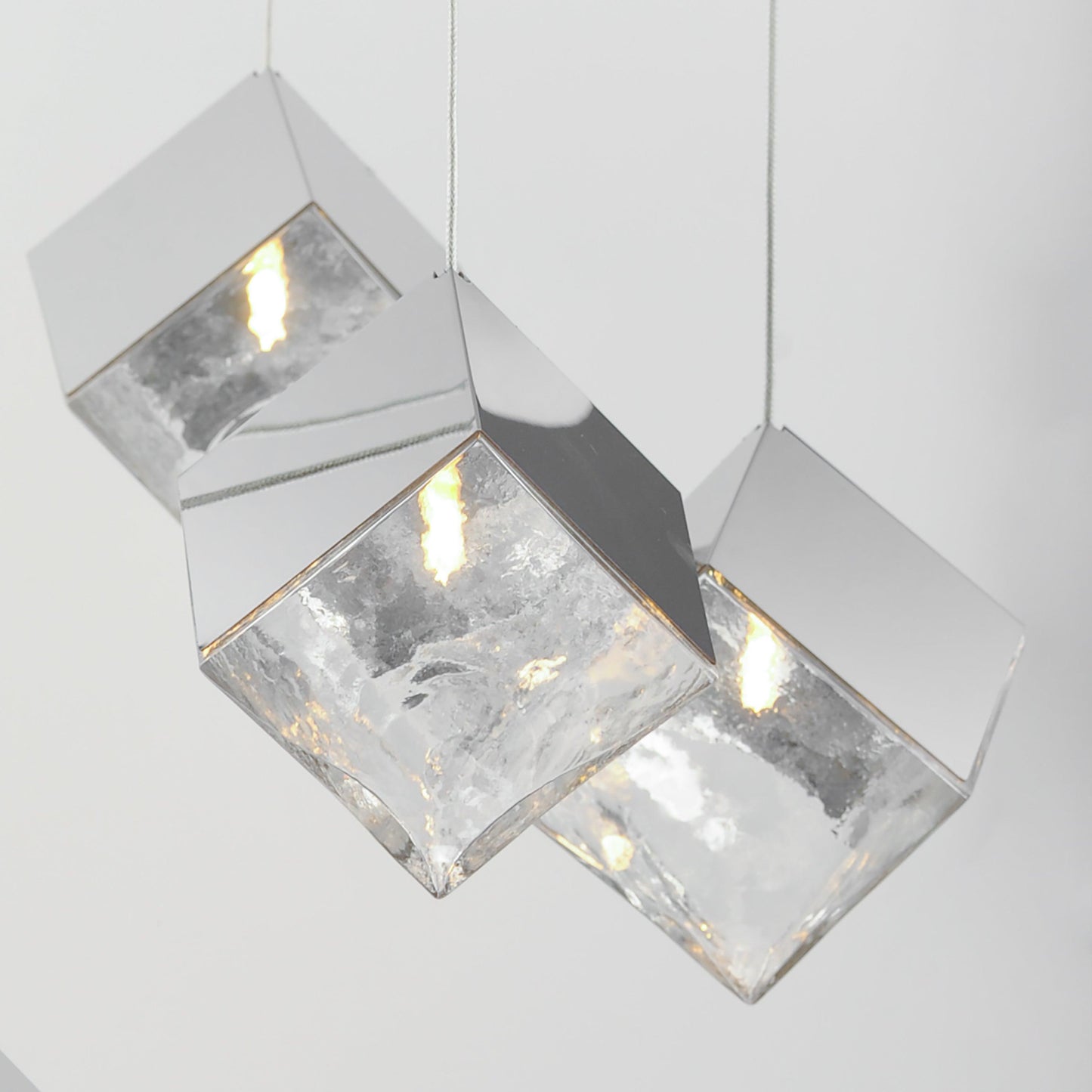ICE CUBE 3-LIGHT LED PENDANT
