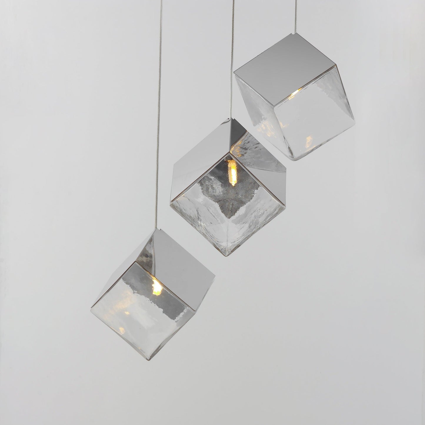 ICE CUBE 3-LIGHT LED PENDANT
