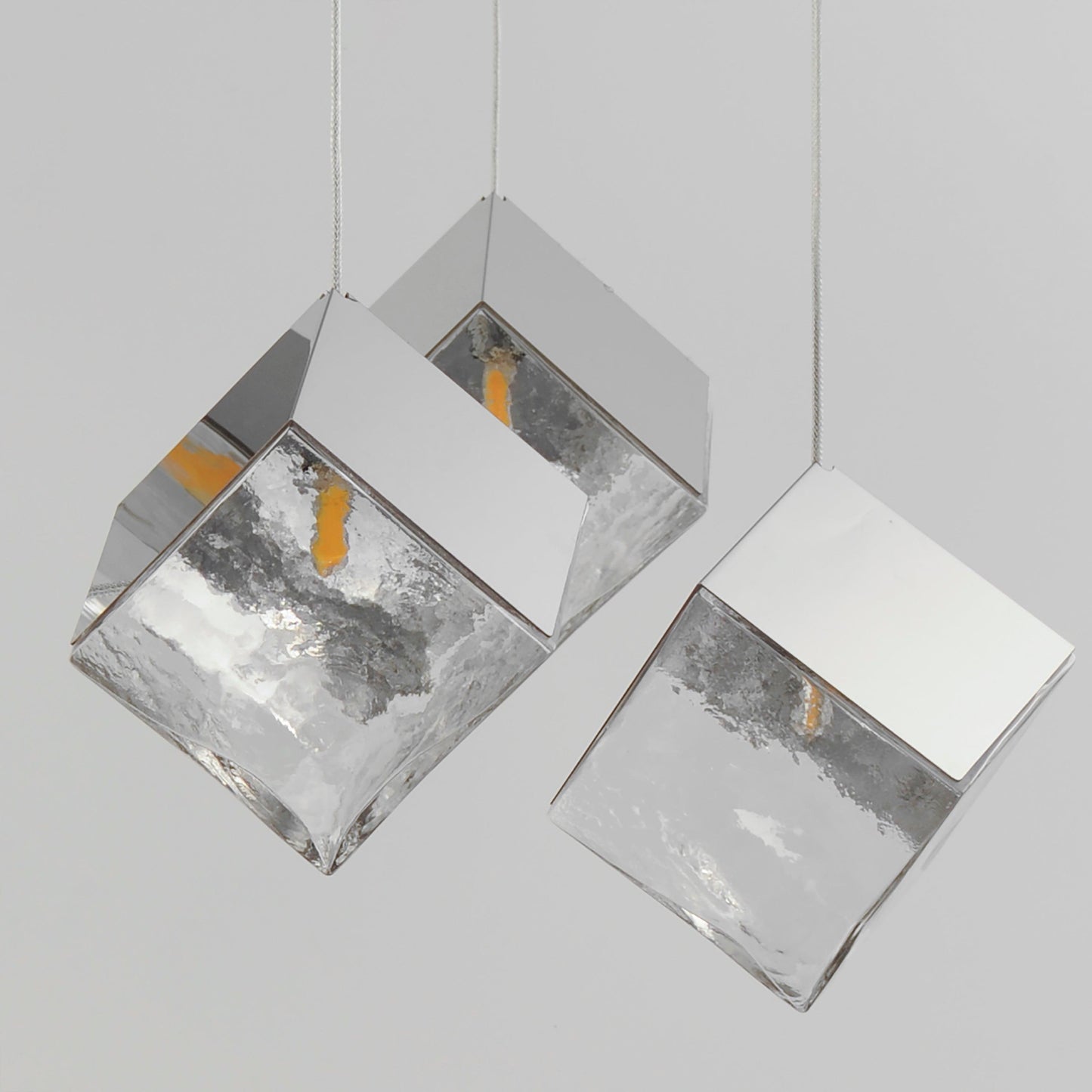 ICE CUBE 3-LIGHT LED PENDANT
