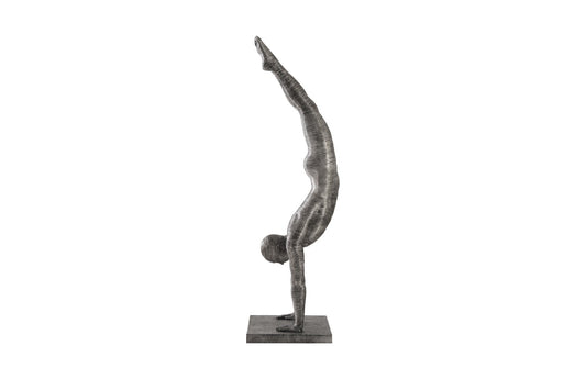 Handstand Sculpture, Aluminum Large