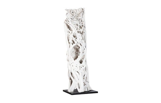 Entwined Sculpture on Base Bleached - ID111571