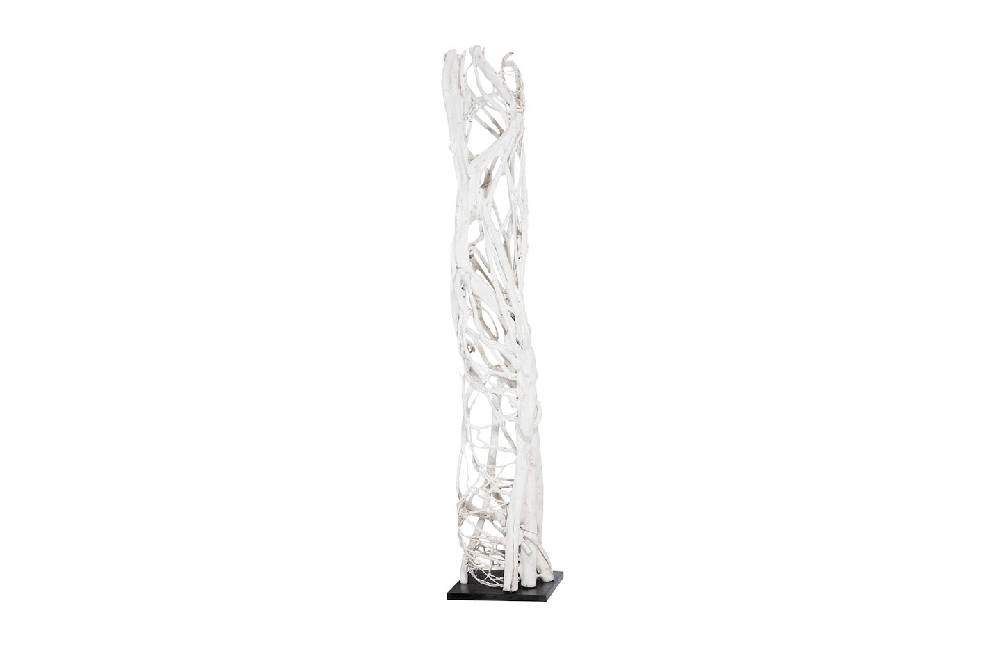 Entwined Sculpture on Base Bleached - ID111574