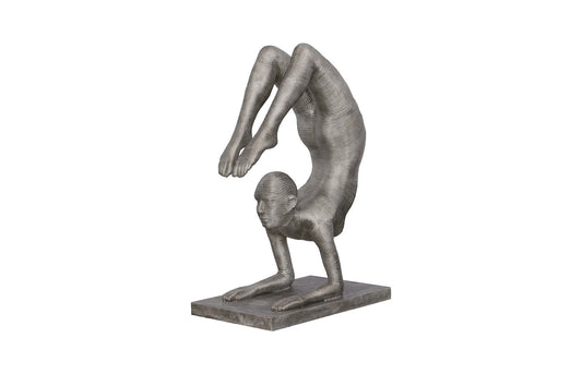Handstand Scorpion Sculpture Aluminum