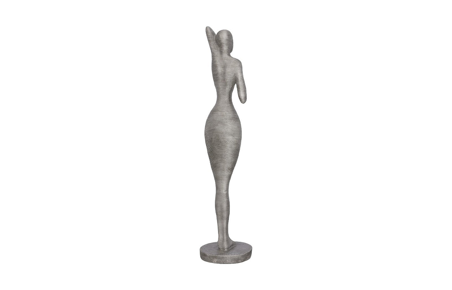 Admiring Standing Sculpture Aluminum