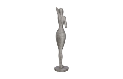 Admiring Standing Sculpture Aluminum