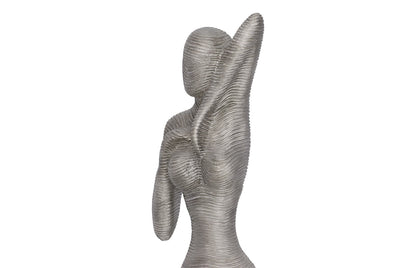 Admiring Standing Sculpture Aluminum