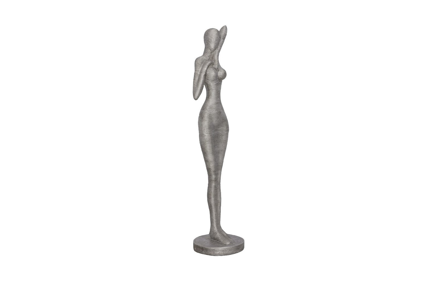 Admiring Standing Sculpture Aluminum