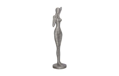 Admiring Standing Sculpture Aluminum