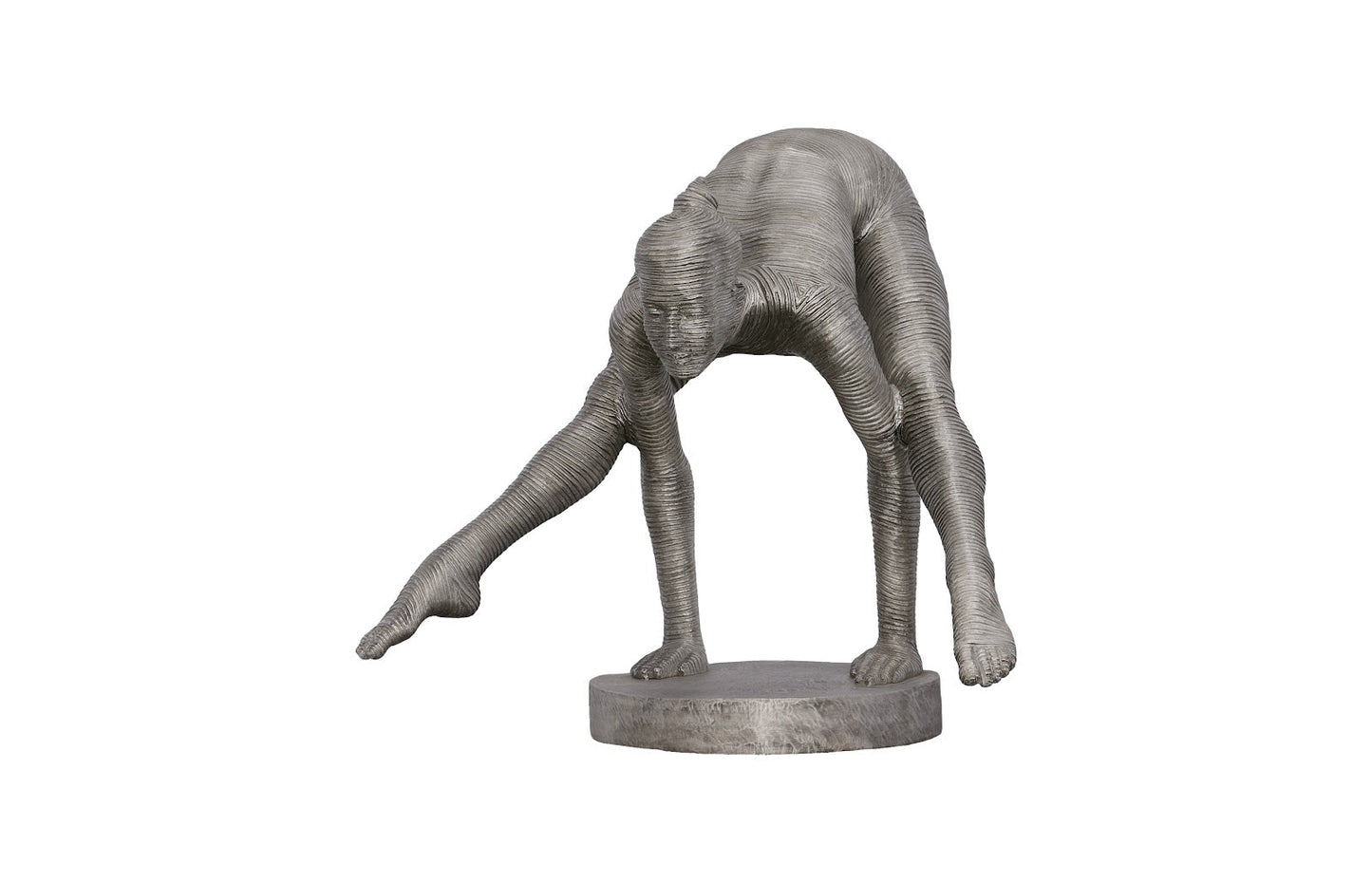 Balancing Body Sculpture Aluminum
