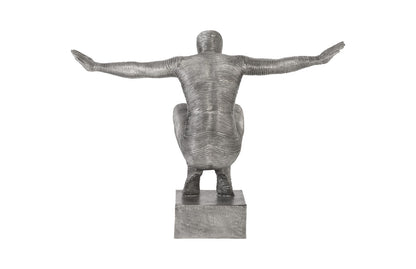 Outstretched Arms Sculpture Aluminum, Large