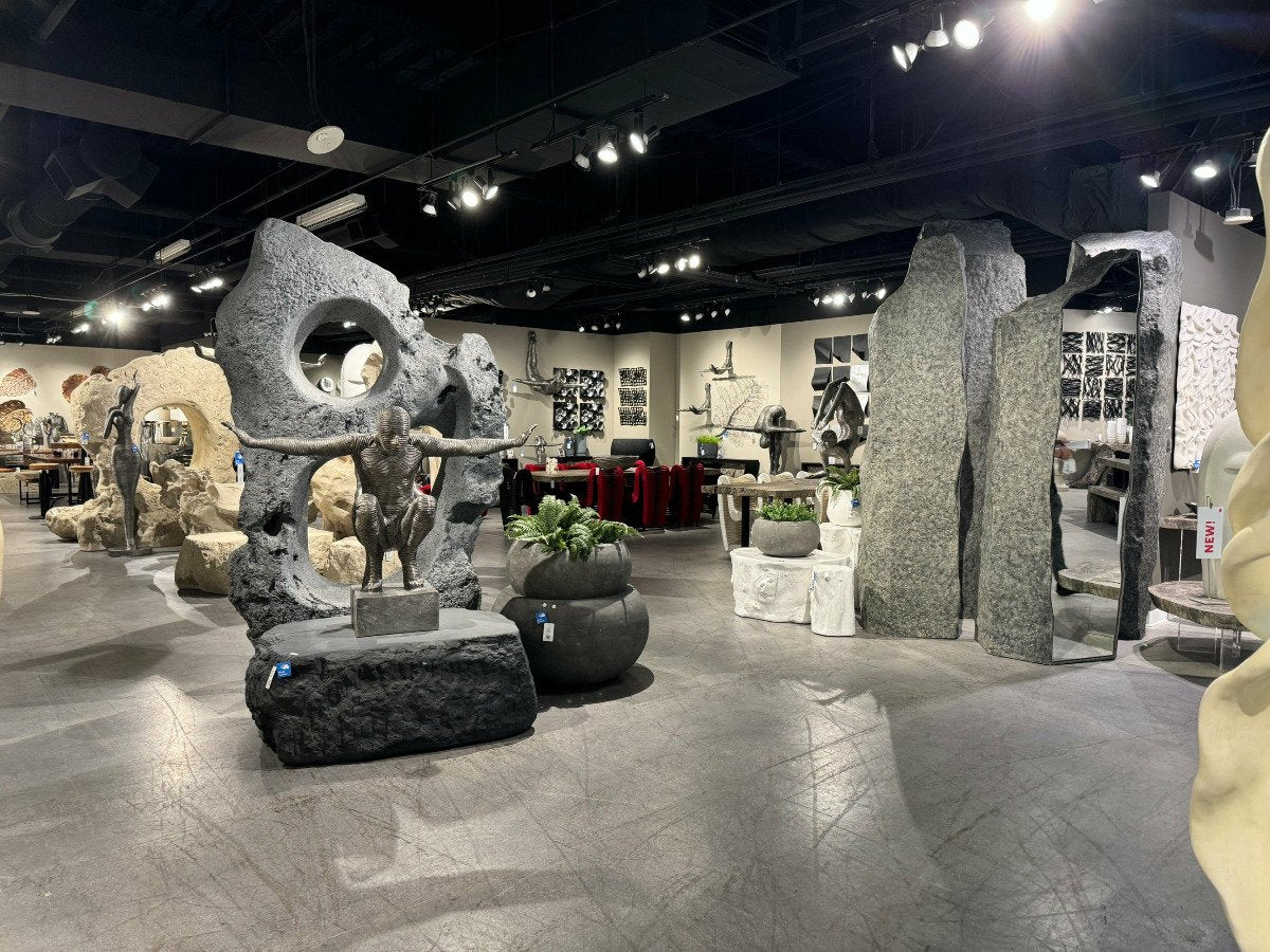 Puzzle Man Sculpture