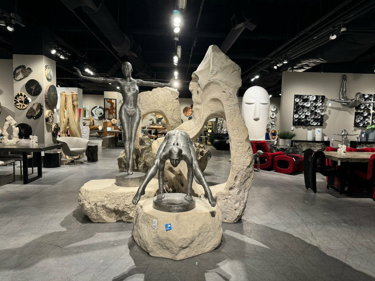 Great Dane Gold LeafSculpture