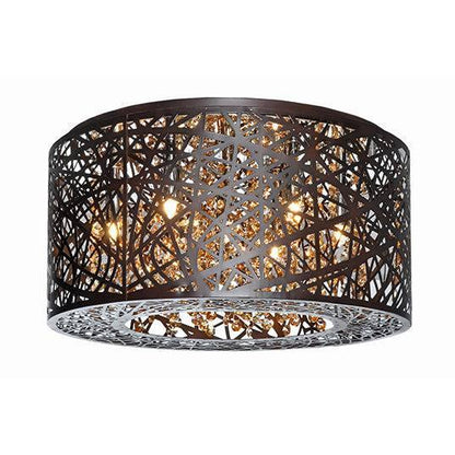 INCA 7-LIGHT FLUSH MOUNT