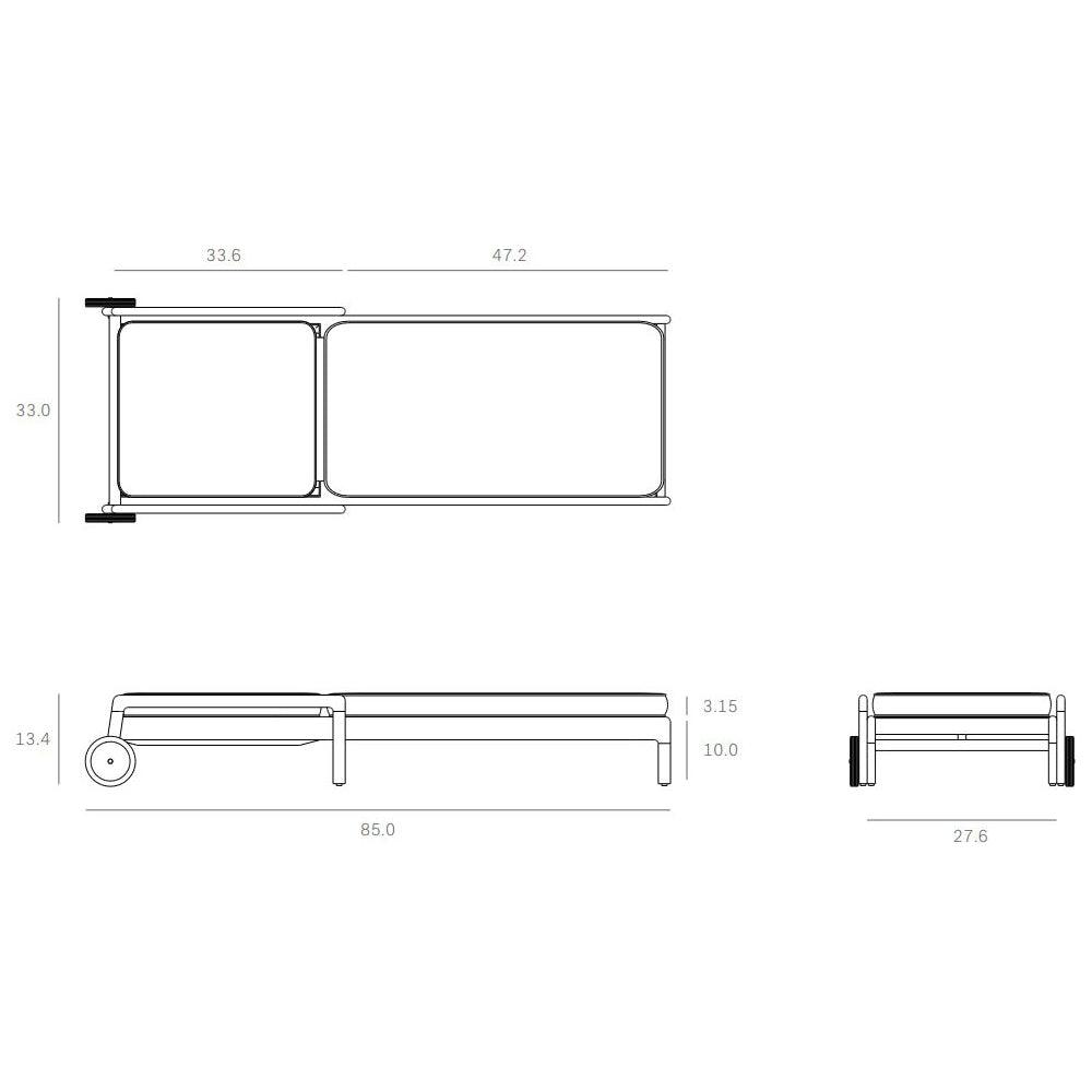 Jack Outdoor Adjustable Lounger