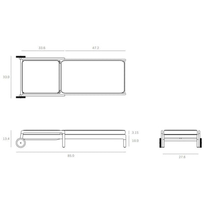 Jack Outdoor Adjustable Lounger