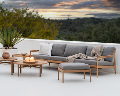 Jack Outdoor Lounge Chair and Ottoman