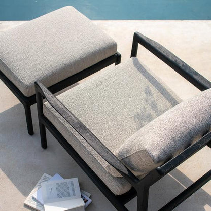 Jack Outdoor Lounge Chair and Ottoman