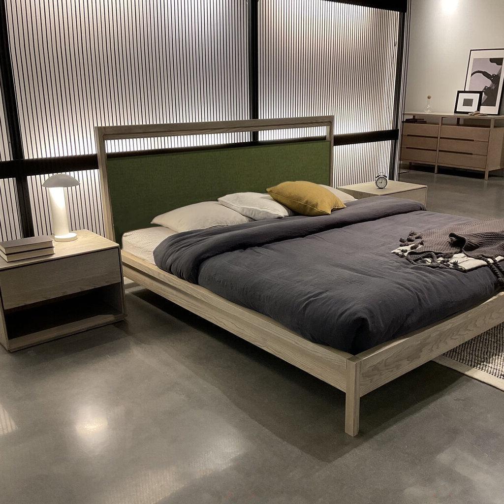 JACK UPHOLSTERED HEADBOARD BED