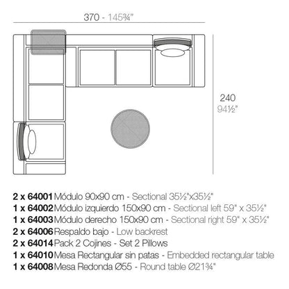 Kes Modular Sectional