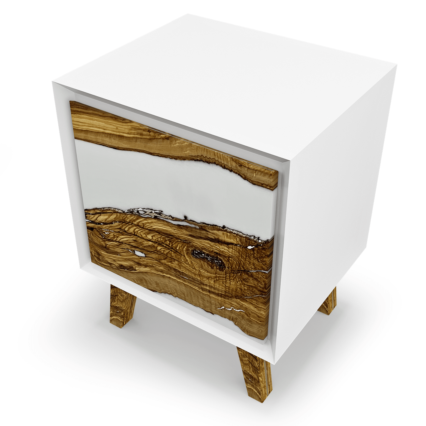 Lampetia Olive Wood Credenza Cabinet