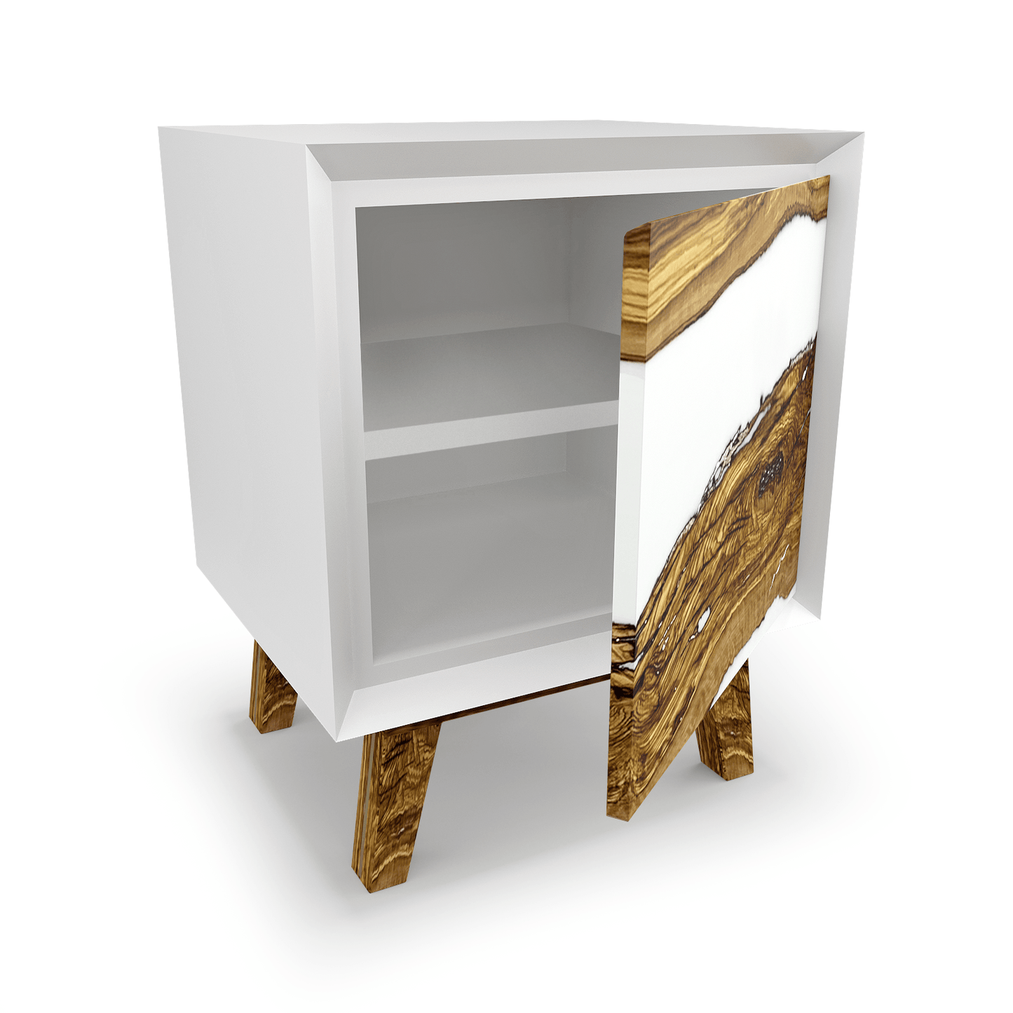 Lampetia Olive Wood Credenza Cabinet
