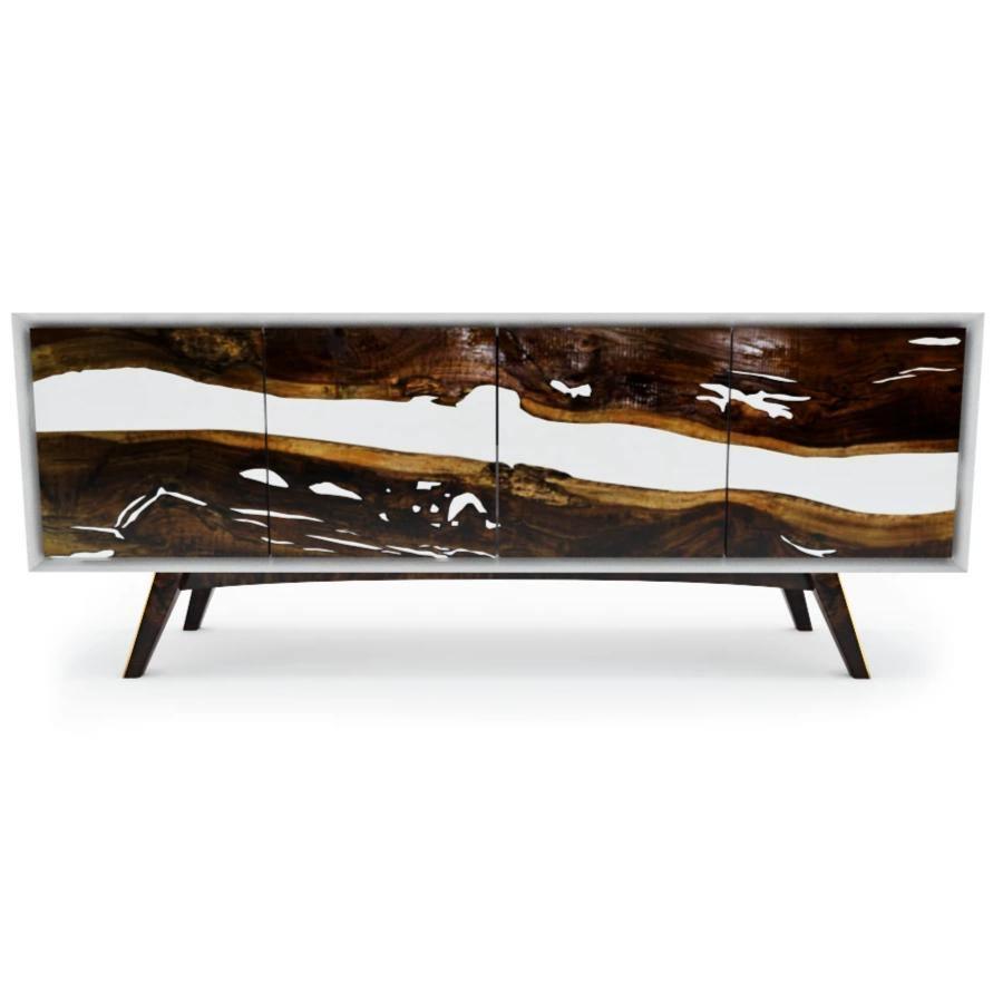 Lampetia Walnut Credenza