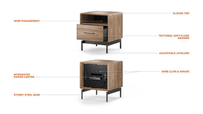 LINQ 9181 22-inch Nightstand