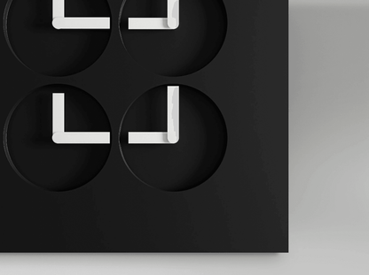 ClockClock 24 Black