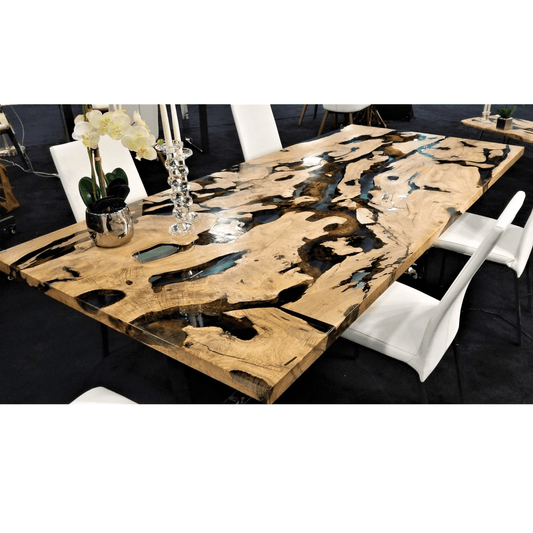 Luxury Olive Wood Dining Table