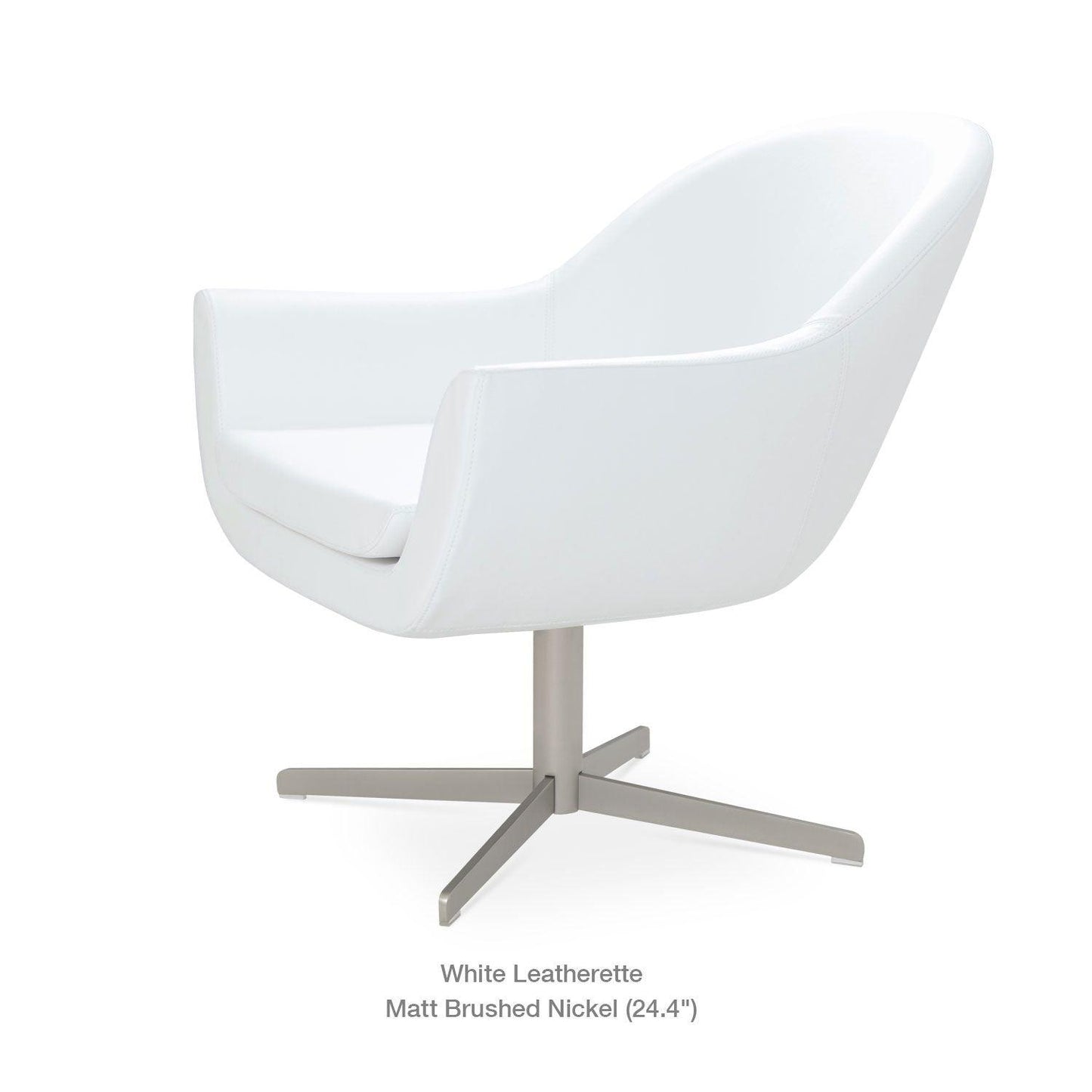 MADISON 4 STAR SWIVEL LOUNGE ARMCHAIR