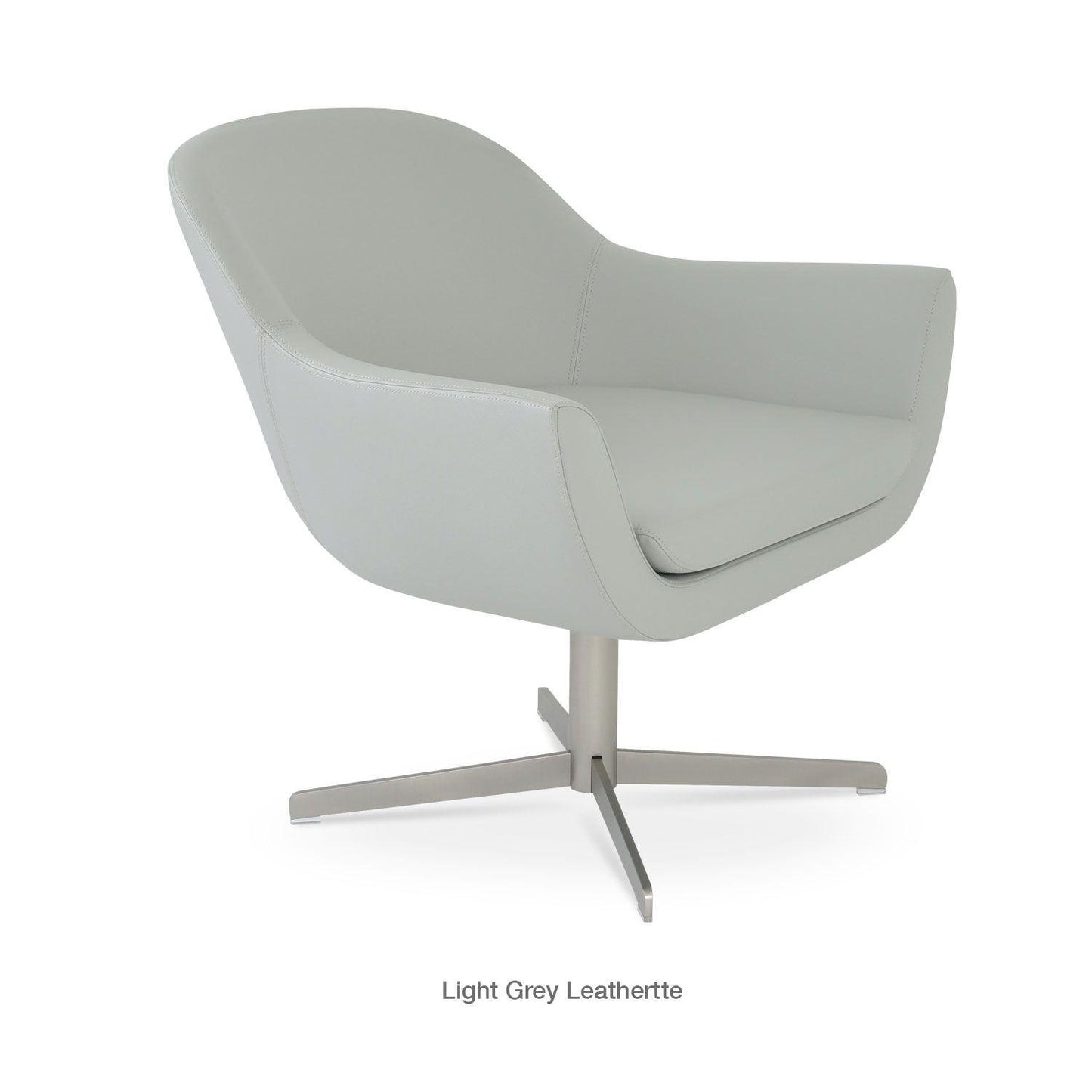 MADISON 4 STAR SWIVEL LOUNGE ARMCHAIR