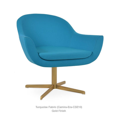 MADISON 4 STAR SWIVEL LOUNGE ARMCHAIR