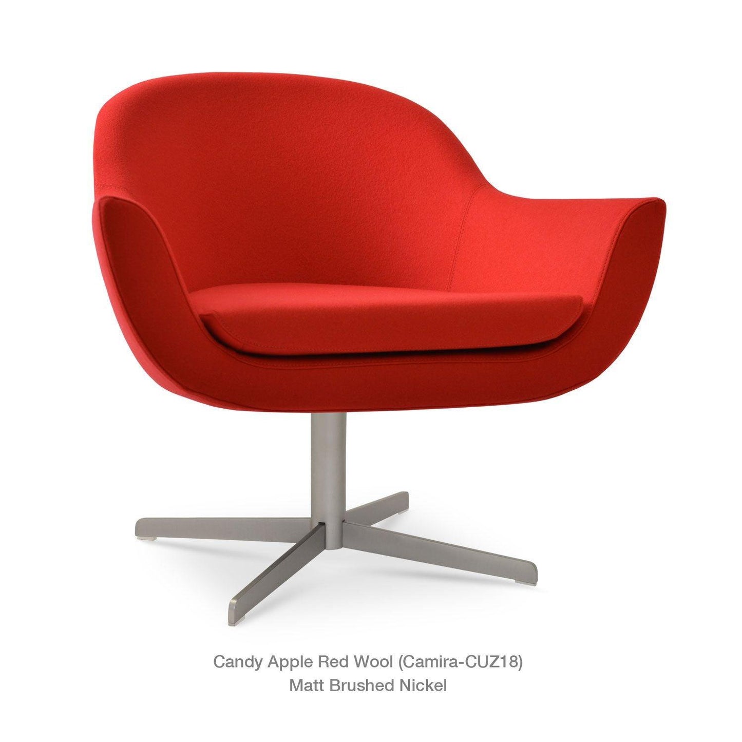 MADISON 4 STAR SWIVEL LOUNGE ARMCHAIR