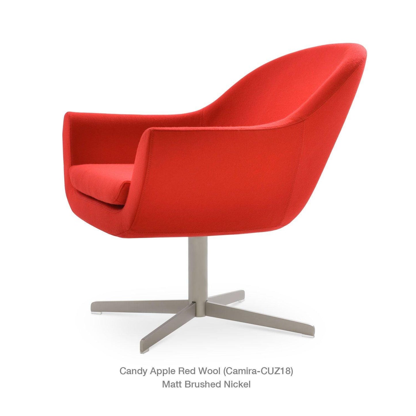 MADISON 4 STAR SWIVEL LOUNGE ARMCHAIR