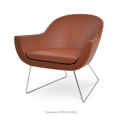 MADISON WIRE SLED LOUNGE