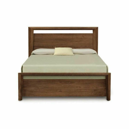 MANSFIELD 49 H STORAGE BED IN WALNUT