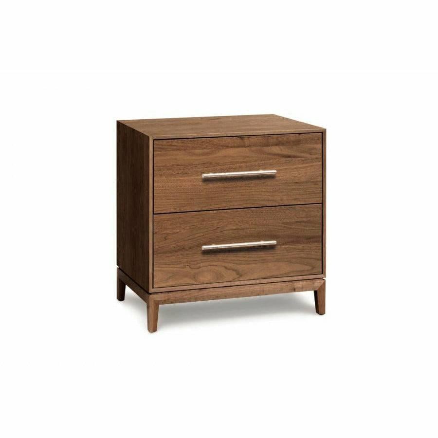 MANSFIELD WALNUT 2-DRAWER DRESSER PRIORITY SHIP