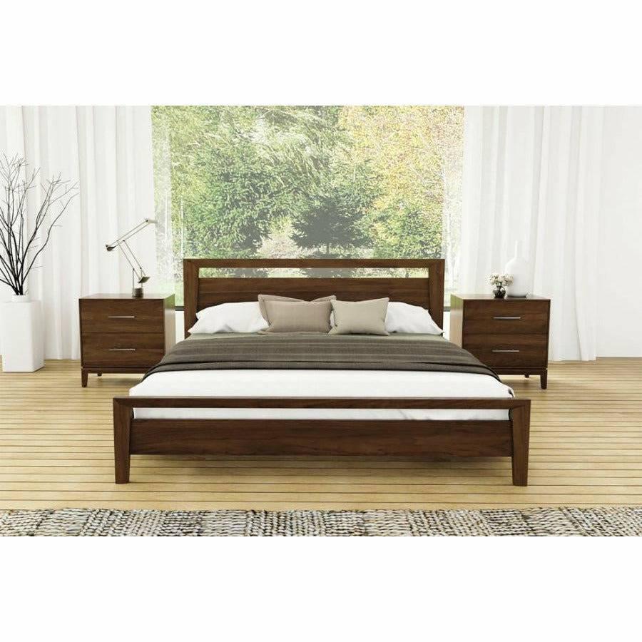 MANSFIELD WALNUT 2-DRAWER DRESSER PRIORITY SHIP