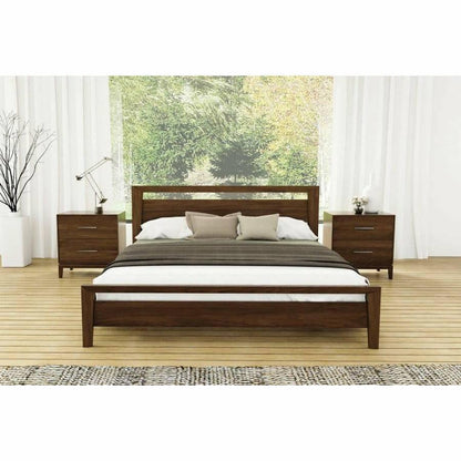 MANSFIELD WALNUT 2-DRAWER DRESSER PRIORITY SHIP