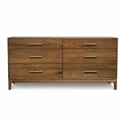 MANSFIELD WALNUT 6-DRAWER DRESSER