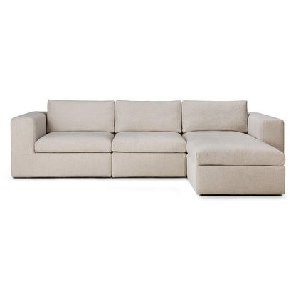 Mellow 3 Seater Sofa With Ottoman