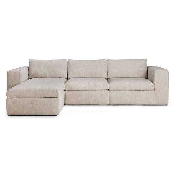 Mellow 3 Seater Sofa With Ottoman